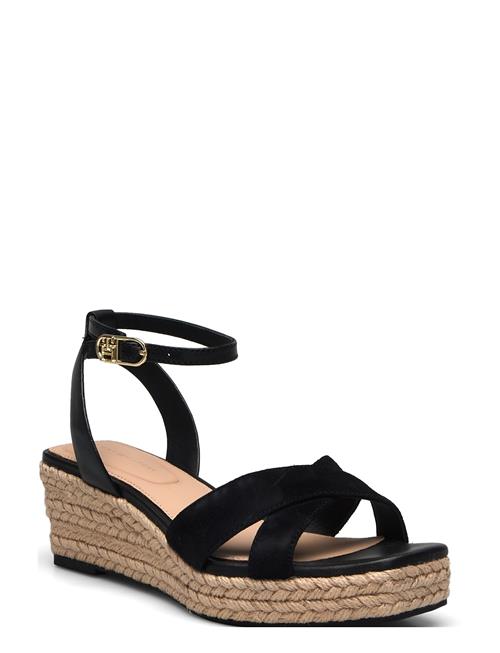 Tommy Hilfiger | Leather & Suede Mid Wedge Espad | 41