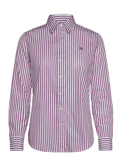 Lauren Ralph Lauren | Classic Fit Striped Broadcloth Shirt | S