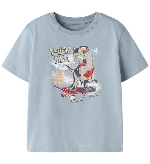 Name It T-shirt - NmmVanyo - Blue Fog/Dino Skate
