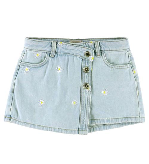 Kids Only Shorts - KogLesly - Light Blue Denim m. Blomster