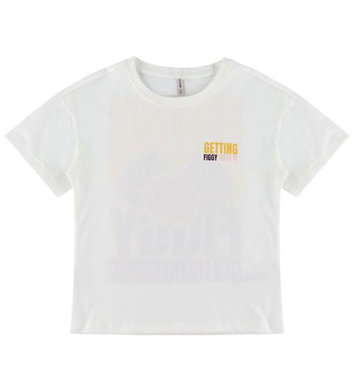 Kids Only T-shirt - KogVivvi Life - Cloud Dancer/Figgi