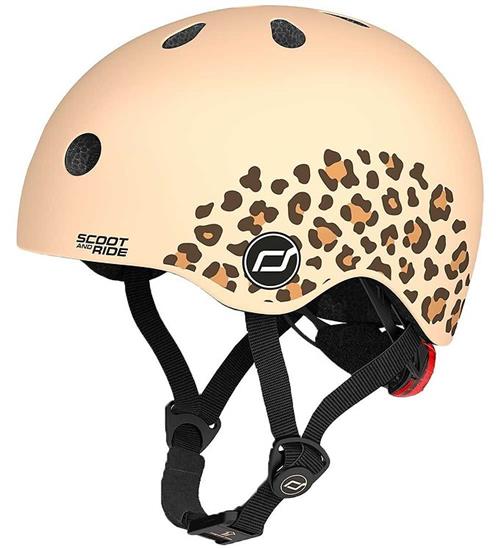 Scoot and Ride Cykelhjelm - XXS - Leopard