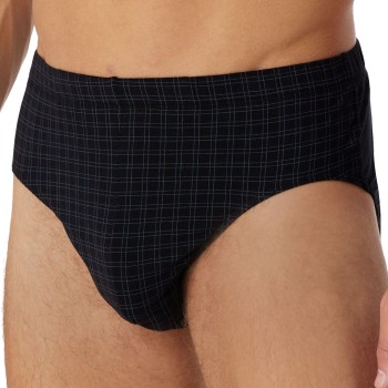 Schiesser Cotton Casuals Brief Sort økologisk bomuld XX-Large Herre