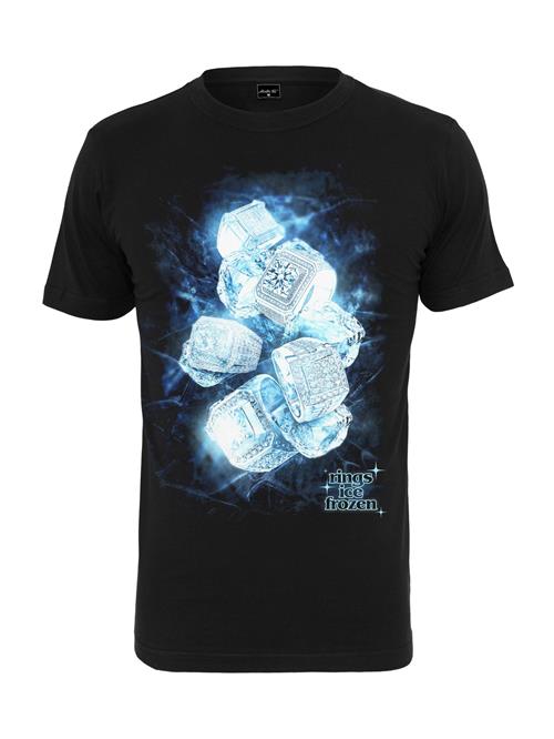Mister Tee Bluser & t-shirts 'Ice Rings'  lyseblå / sort / hvid