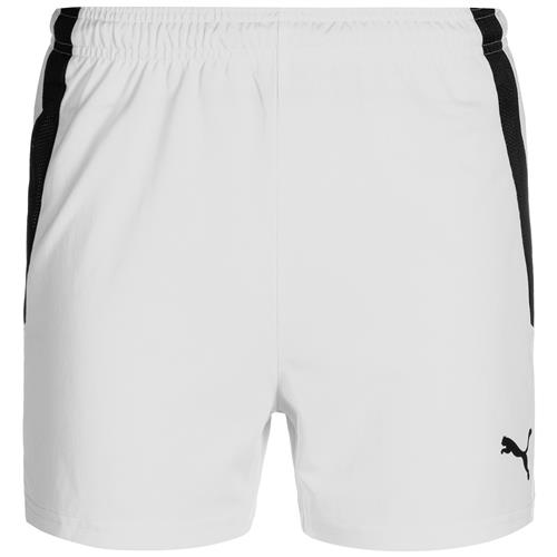 PUMA Sportsbukser 'TeamLiga'  sort / hvid