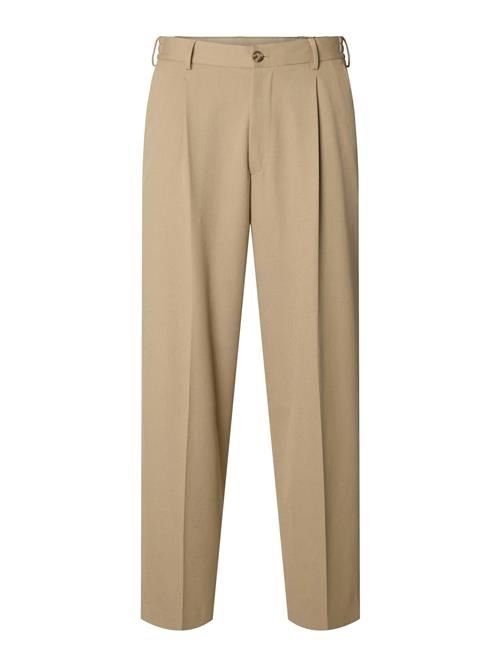 SELECTED Bukser 'SLH220-FINN'  greige