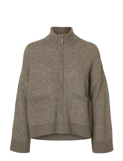 Selected | Slfsia Ras Ls Knit Zipper Cardigan Noos | M