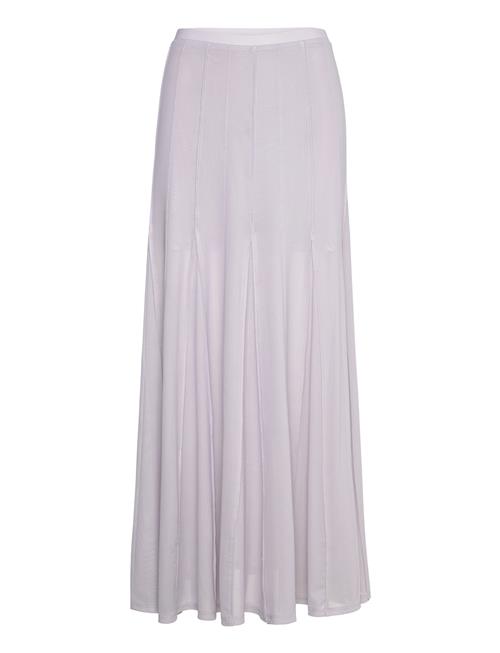 REMAIN Birger Christensen | Pleated Midi Mesh Skirt | 42