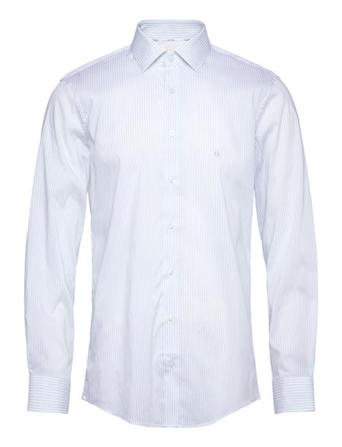 Calvin Klein | Lyocell Stripe Regular Shirt | 38