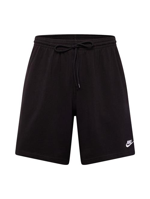 Nike Sportswear Sportsbukser 'Club'  sort / offwhite