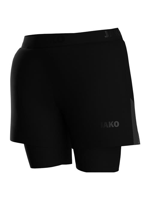 JAKO Sportsbukser  mørkegrå / sort