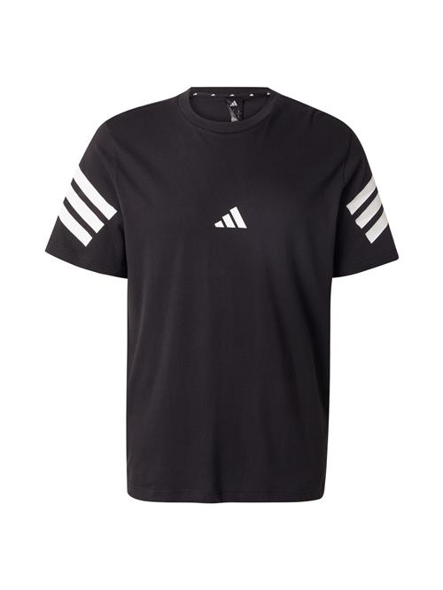 ADIDAS SPORTSWEAR Bluser & t-shirts 'Future Icons 3S'  sort / hvid