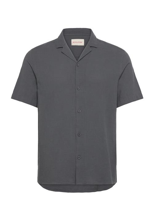 Revolution | Short-Sleeved Cuban Shirt | L