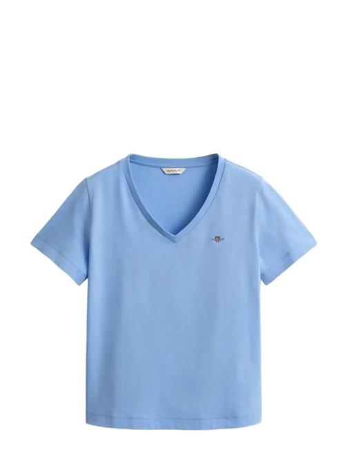 GANT | Reg Shield Ss V-Neck T-Shirt | M