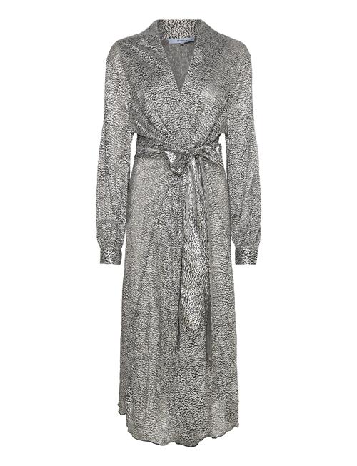 Minus | Mslimea Glitter Maxi Wrap Dress | 40