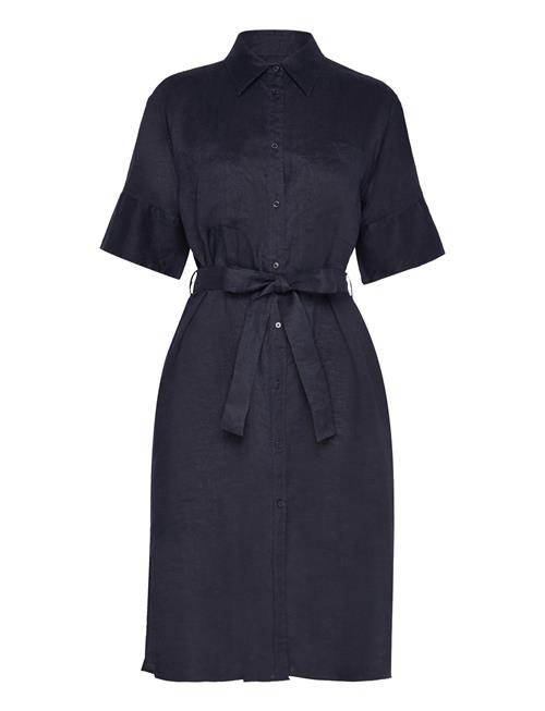 GANT | Rel Linen Ss Shirt Dress | 40