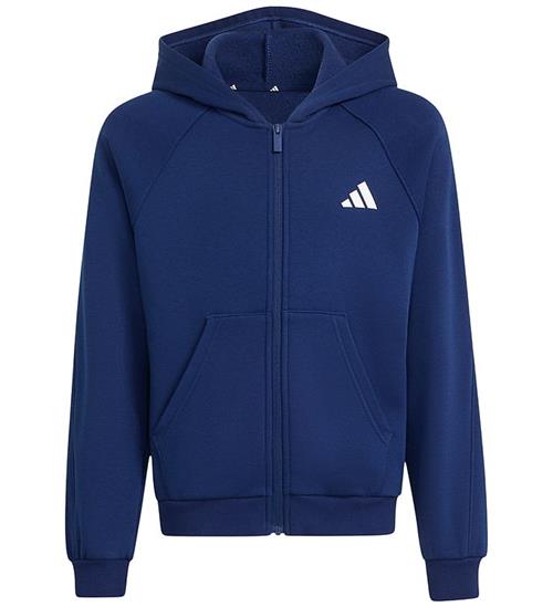 adidas Performance Cardigan - J CLGT FZ - Dkblue/White