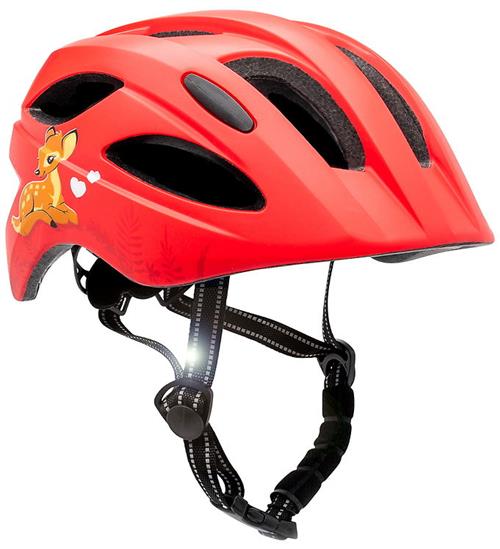 Crazy Safety Cykelhjelm - Cool Cute - S - Red