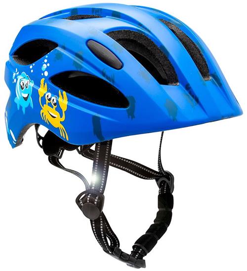 Crazy Safety Cykelhjelm - Cool Sea - S - Blue