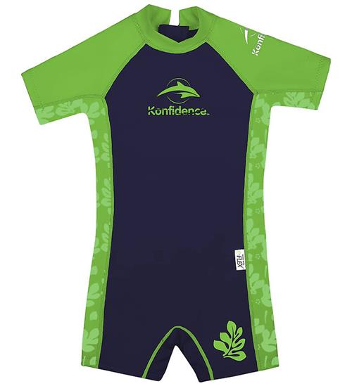 Konfidence Badeheldragt - Warma - UV50+ - Maui Navy Lime
