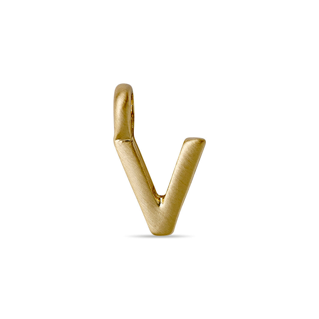 Pilgrim CHARM V vedhæng, guldbelagt