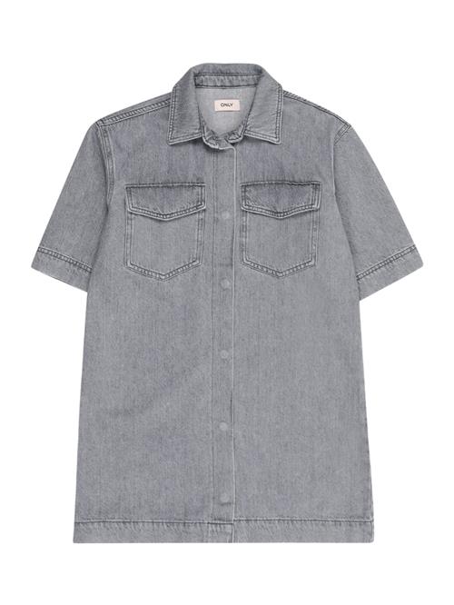 ONLY GIRLS Kjole  grey denim