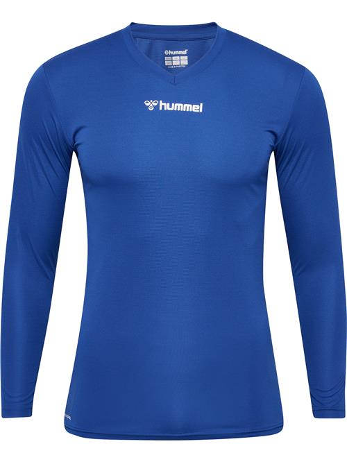 Hummel Funktionsskjorte 'Essential'  koboltblåt / hvid