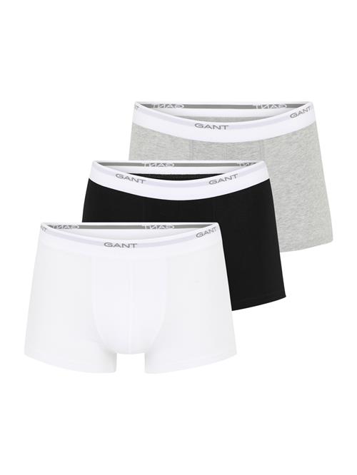 GANT Boksershorts  lysegrå / grå-meleret / sort / hvid