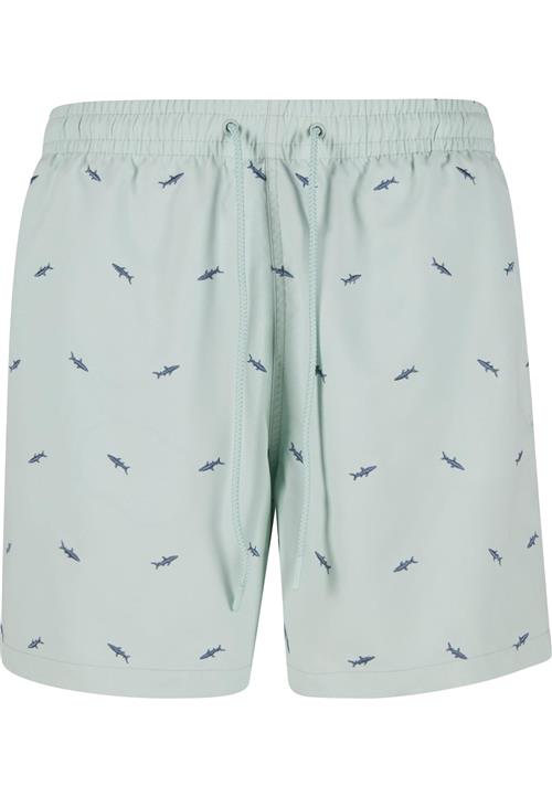 Urban Classics Badeshorts  navy / mint