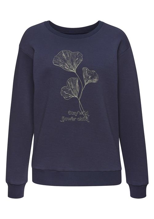 LASCANA Sweatshirt  marin / oliven / hvid