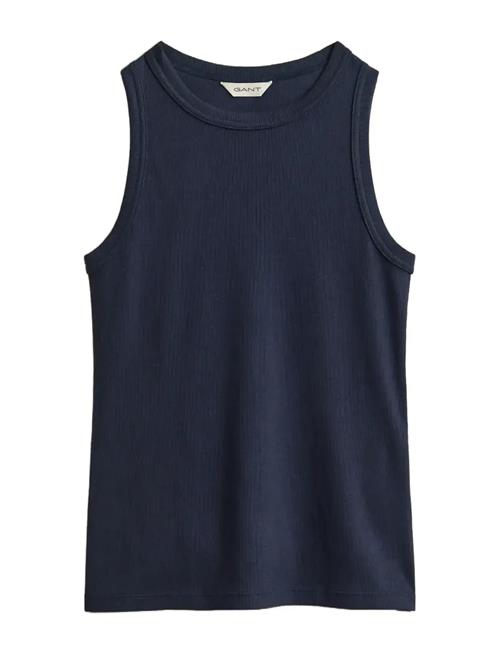 GANT | High Neck Rib Tank Top | L