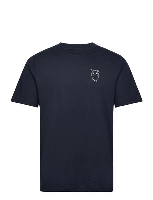 Knowledge Cotton Apparel | Owl Chest Tee - Gots/Vegan | L