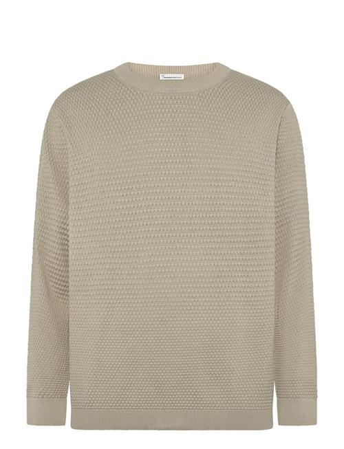 Knowledge Cotton Apparel | Bubble Knit Crew Neck | XL