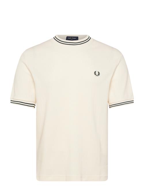 Fred Perry | Ribbed Jersey T-Shirt | XXL