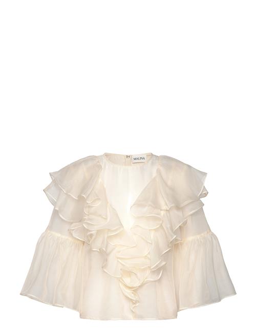 Malina | Alexia Organza Frill Blouse | S