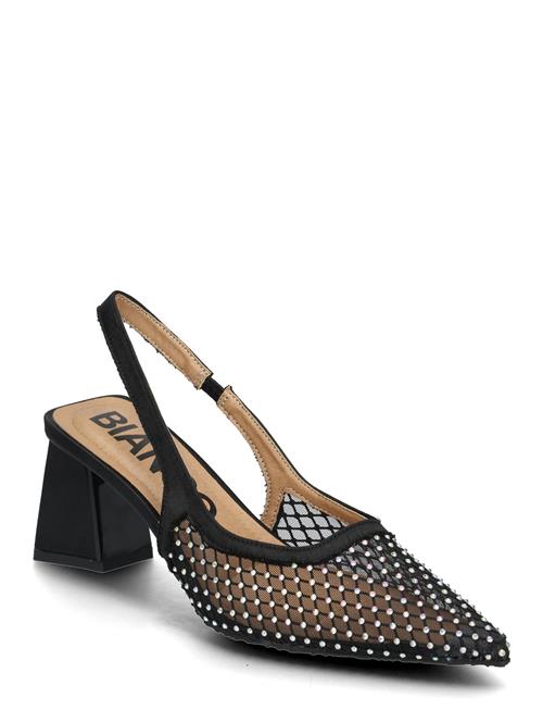 Bianco | Biamaralyn Slingback Rhinestone Mesh | 38