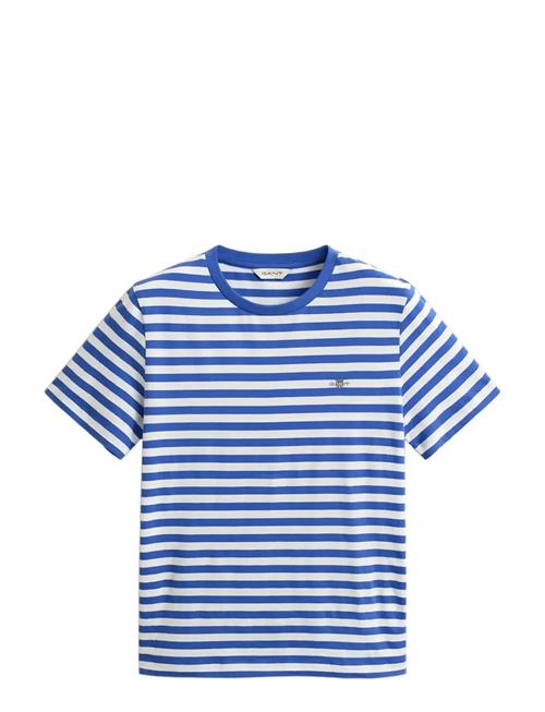 Gant | Reg Striped Shield Ss T-Shirt | XS