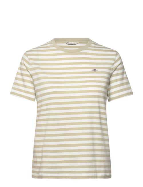 Gant | Reg Striped Shield Ss T-Shirt | L