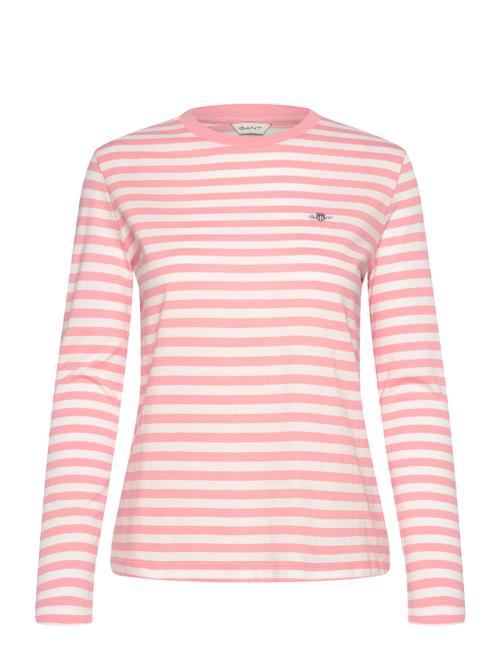 Gant | Reg Striped Shield Ls T-Shirt | XS