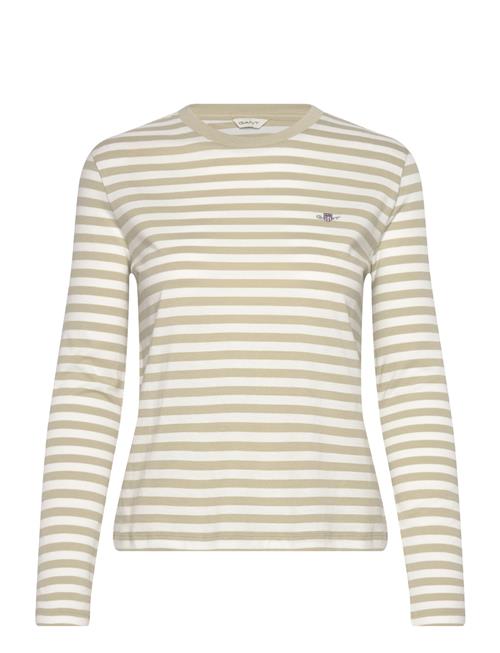 Gant | Reg Striped Shield Ls T-Shirt | L
