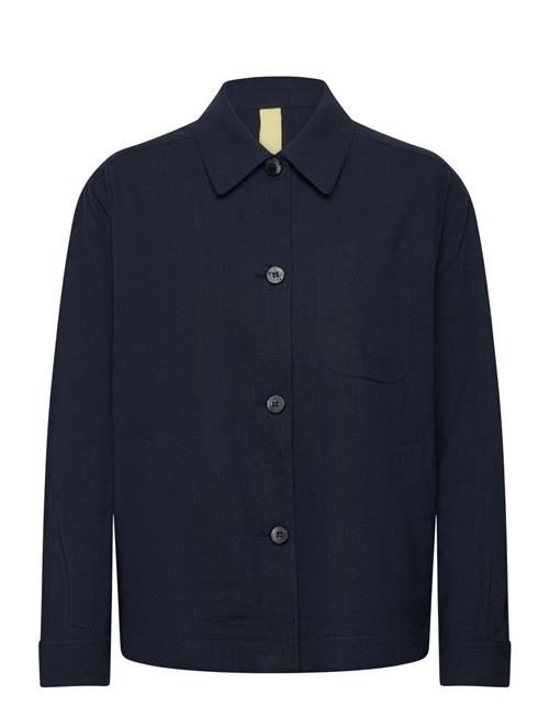 Brixtol Textiles | Ally Linen Dark Navy | M