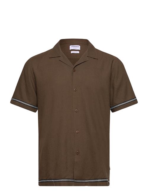Lindbergh | Soft Viscose Linen Shirt S/S | XXL