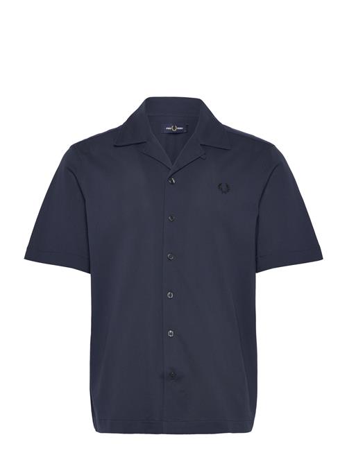 Fred Perry | Compress Mesh Revere Collar Sh | L