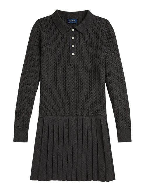 Ralph Lauren Kids | Mini-Cable Polo Sweater Dress | 154-158