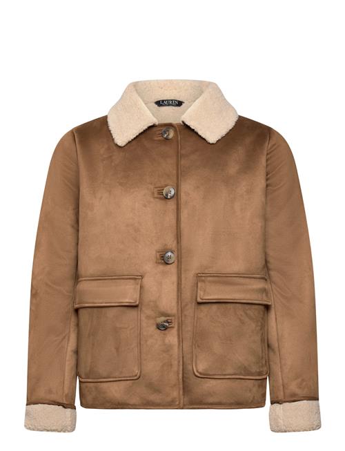 Lauren Ralph Lauren | Faux-Shearling-Suede Jacket | XL