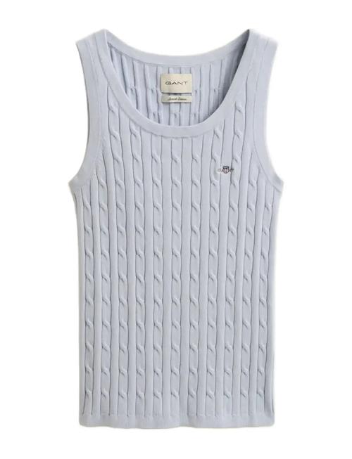 Gant | Stretch Cotton Cable Tank Top | XS