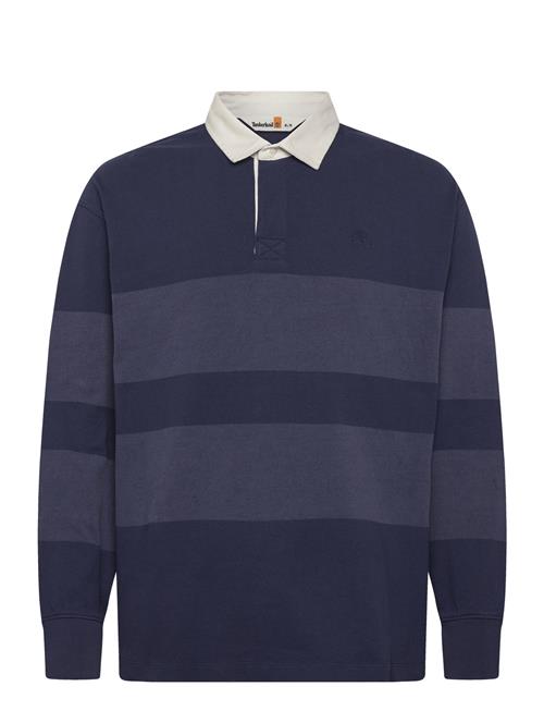 Timberland | Ls Striped Rugby Polo Peacoat | XXL
