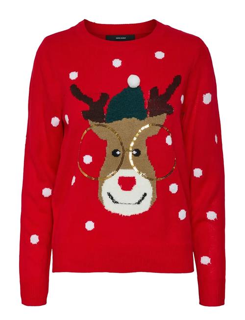 Vero Moda | Vmtinsel Ls O-Neck Blouse Xmas Rep2 | M