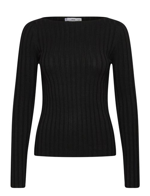 Mango | Boat Neck Ribbed Sweater | L