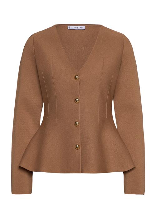 Mango | Fitted Knitted Jacket With Buttons | XL